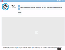 Tablet Screenshot of conil-surf-yoga.com